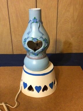 HEARTS AND FLOWERS FLICKER LAMP